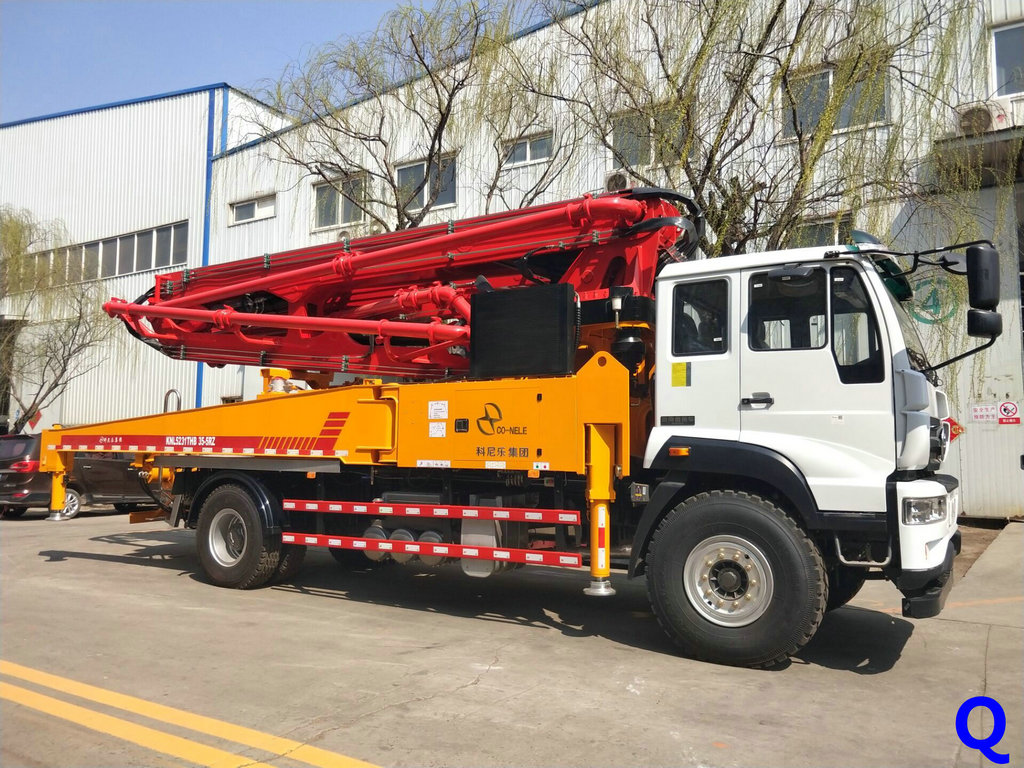 小型混凝土泵車，混凝土泵車、天泵、小型泵車